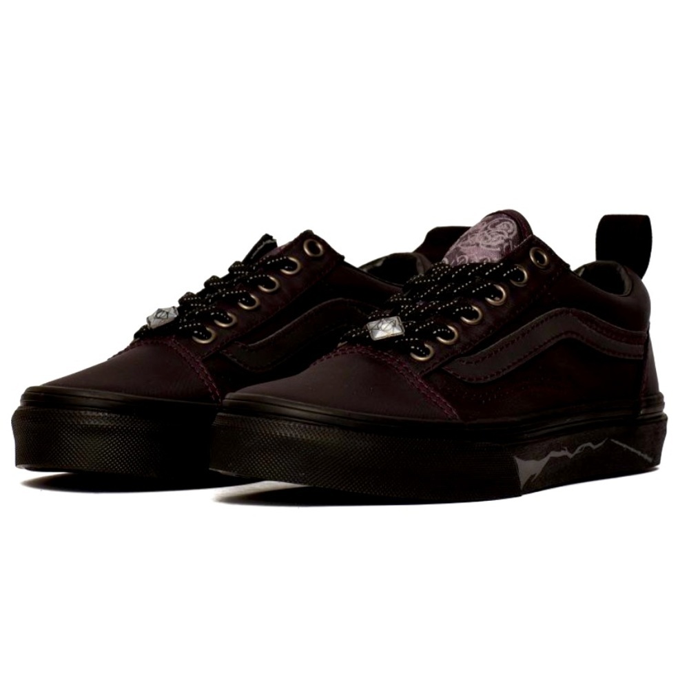 Vans Kids Boy Old Skool Harry Potter Deathly Hallows Shoes | Size 11.5 | Black |